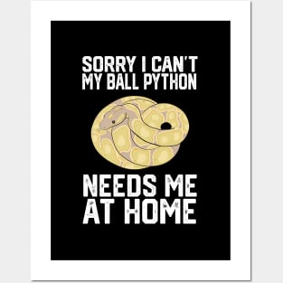 Sorry I Can'T My Banana Ballthon Needs Me At Home Posters and Art